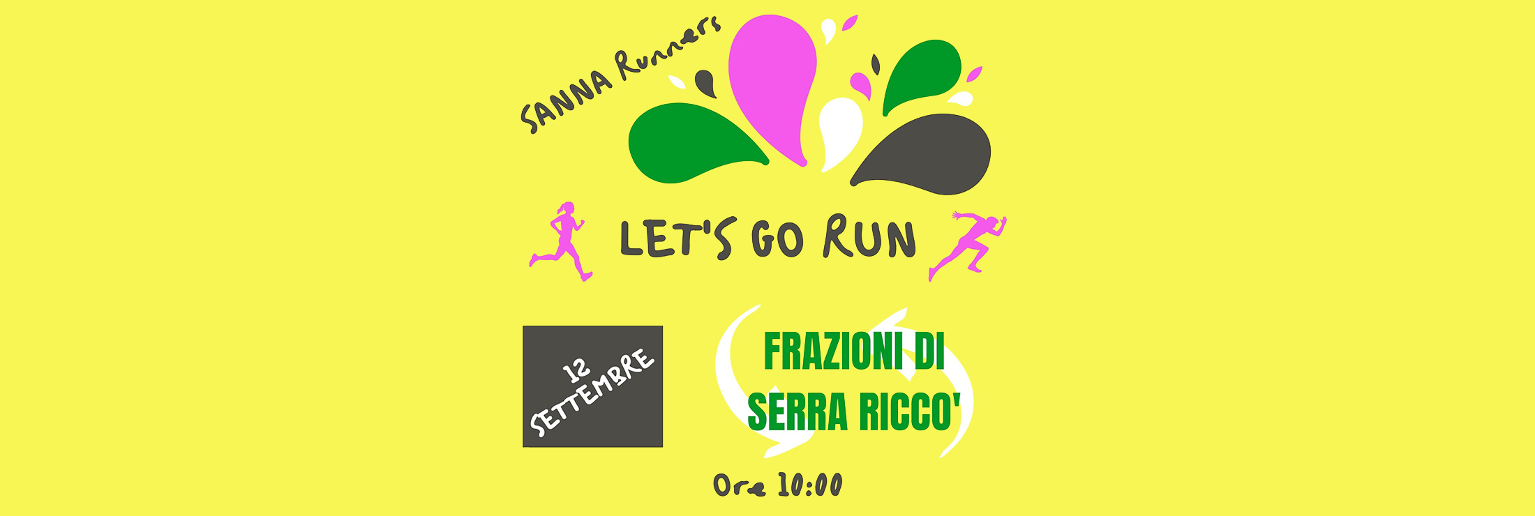Lets go run Serra Riccò